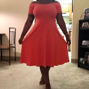 Off-the-shoulder American Apparel Dress